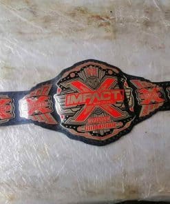 Cinturón de Campeonato de Cuero Maxan TNA Impact X Division