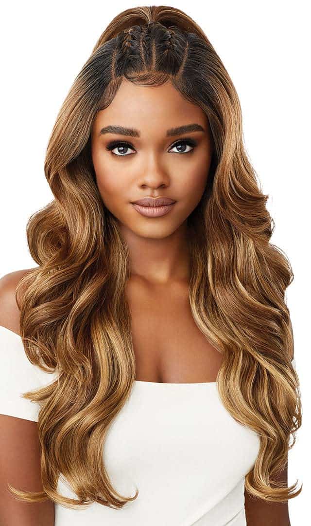 Outre Lace Front Wig - Perfect Hair Line 13X6 Faux Scalp - - Imagen 5