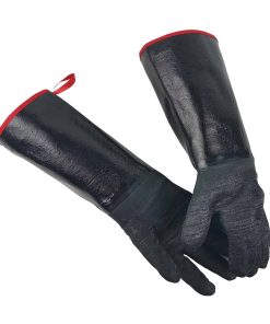 Guantes de parrilla para freír pavo, resistentes al calor