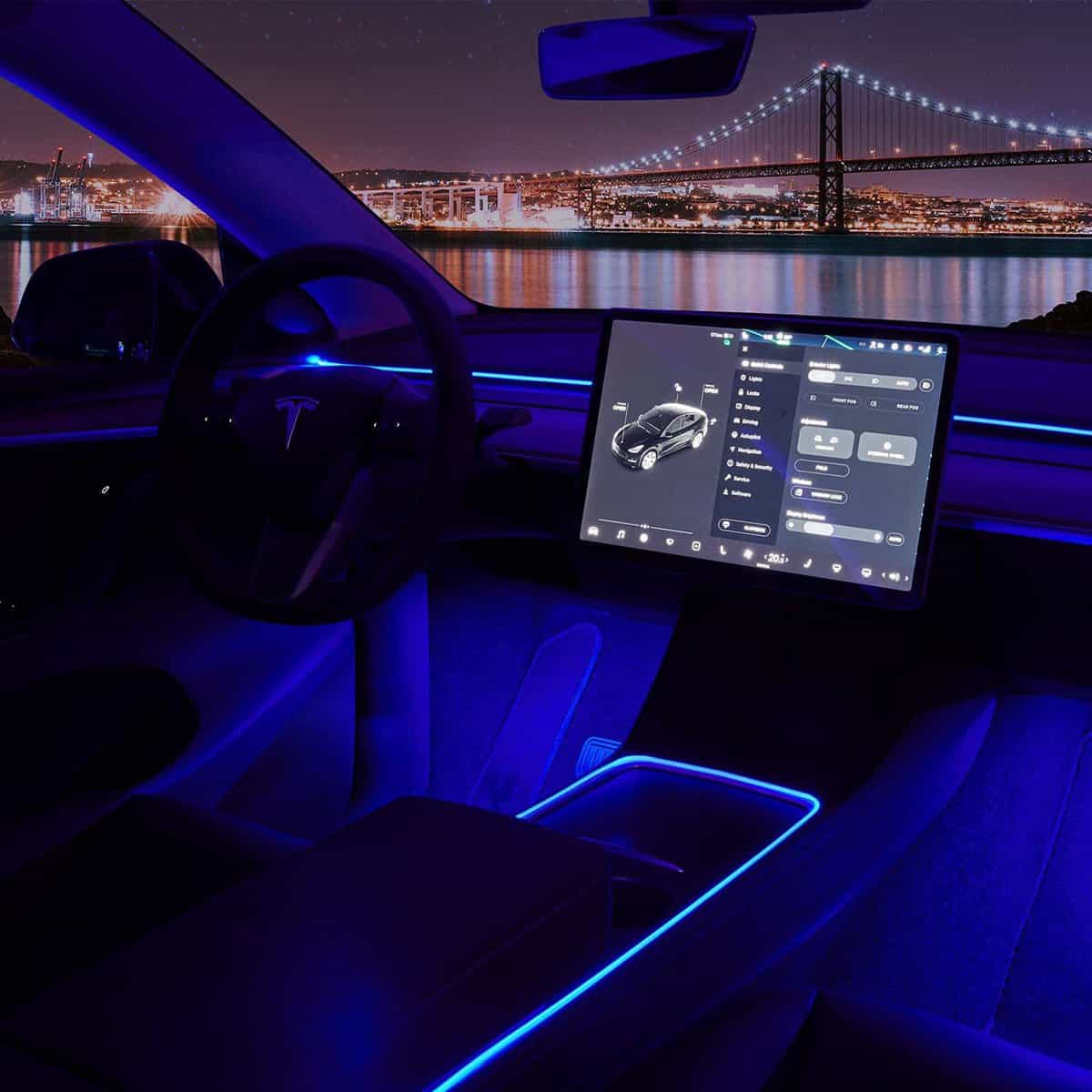 Luces de Neón para Automóvil Interior Nestour 2021 2022