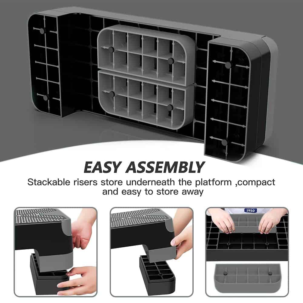 GYMMAGE Step de Ejercicios Aeróbicos, Step Aeróbico - Imagen 7