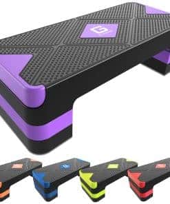 Plataforma de Ejercicio Aeróbico GYMMAGE - Step Ajustable,