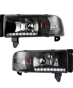 Faros Delanteros Led Nixon Offroad para 1994-2001 Dodge Ram