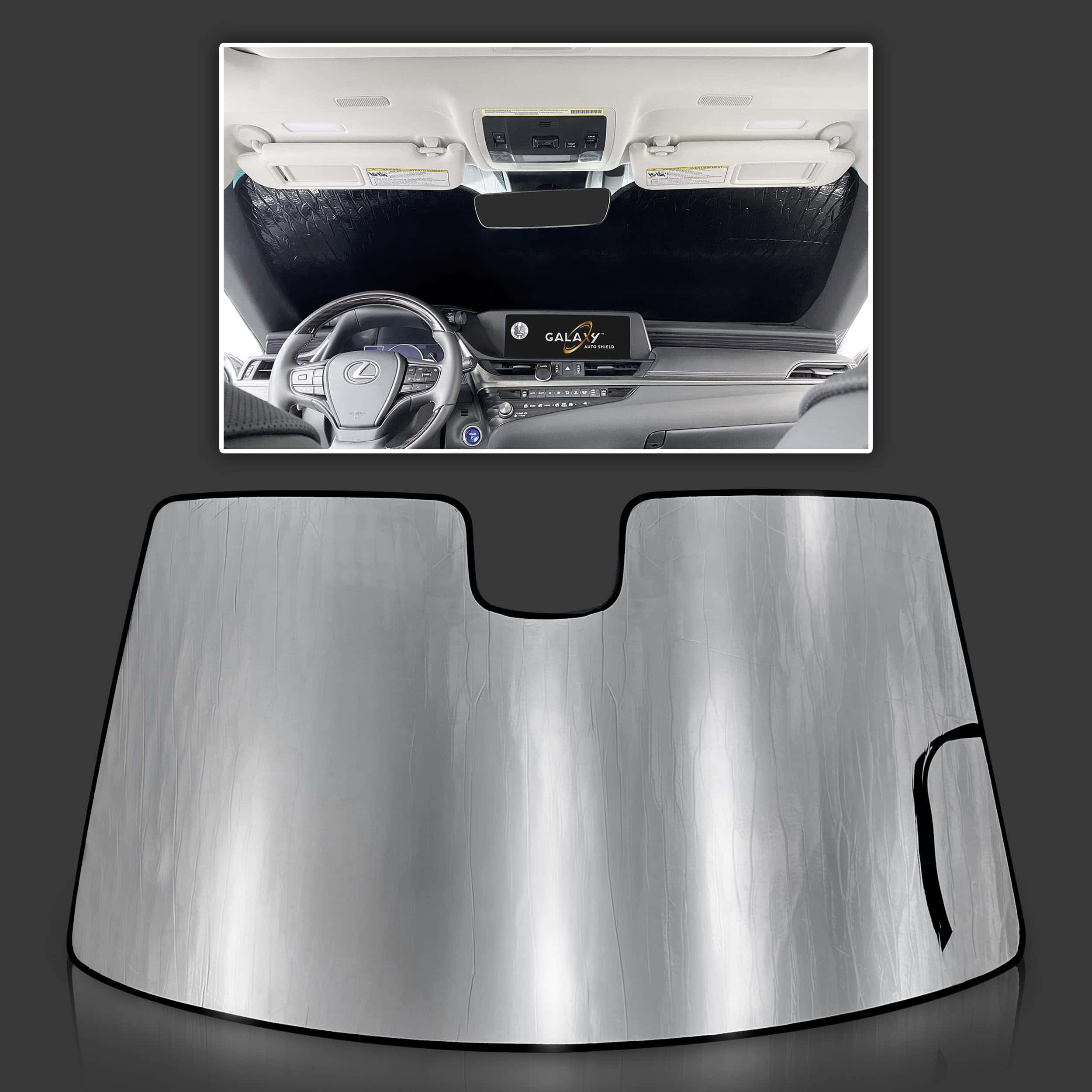 GalaxyAutoShield Protector solar reflectante a -Plata