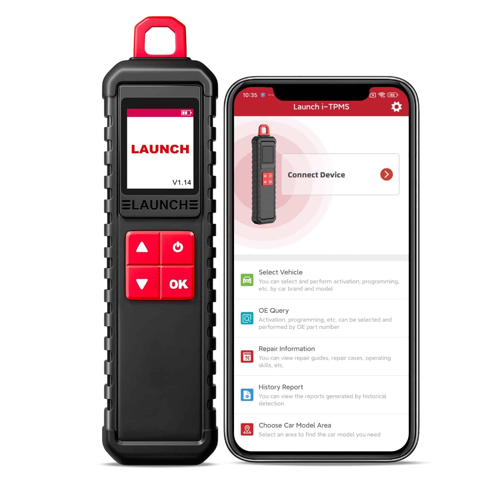 LAUNCH X431 i-TPMS (Actualización de TS GUN) Monitor de