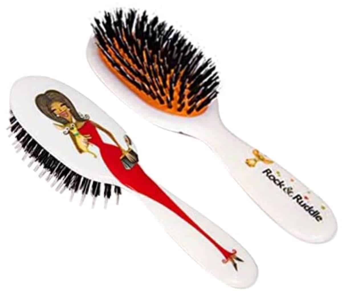 Cepillo de Pelo de Bóer Natural Rock & Ruddle para Mujeres