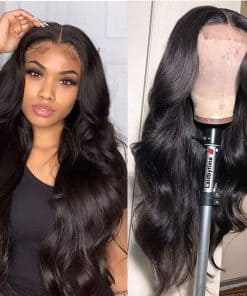 Pelucas de Pelo Ondulado para Mujeres Negras de Cuerpo