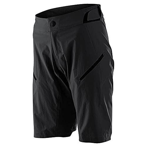 Shorts de bicicleta de montaña Troy Lee -Negro