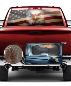 Calcomanías de ventana trasera para camiones, adhesivo de