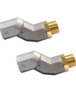 2PCS 3/4 Pulgada Conector de Manguera de Combustible