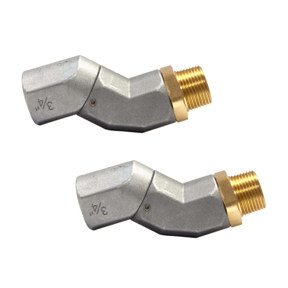2PCS 3/4 Pulgada Conector de Manguera de Combustible
