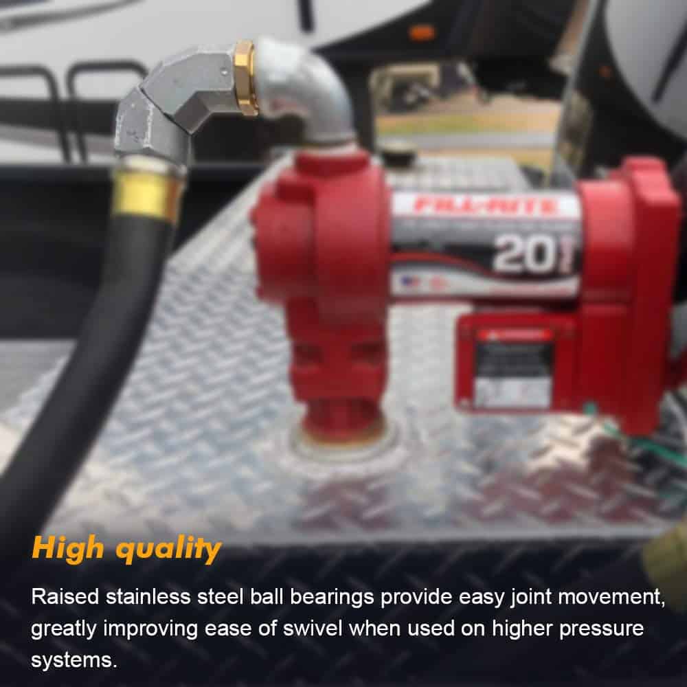 2PCS 3/4 Pulgada Conector de Manguera de Combustible - Imagen 6