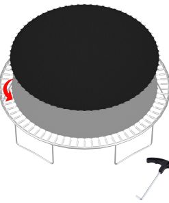 SPORTYOUTH Tapete de Salto de Repuesto para Cama Elástica