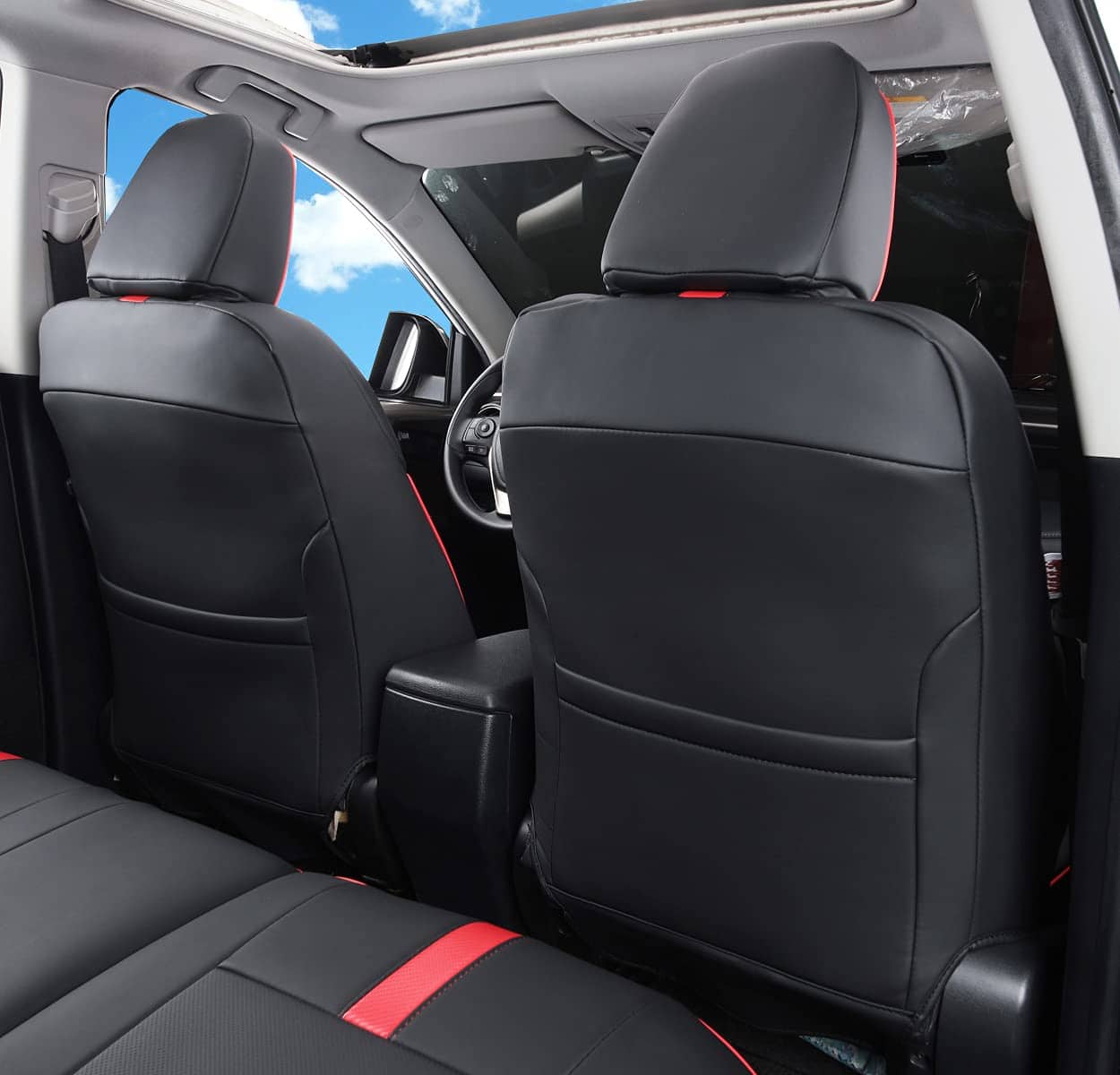 Funda de asiento de coche a medida LuluDa para Toyota RAV4 - Imagen 3