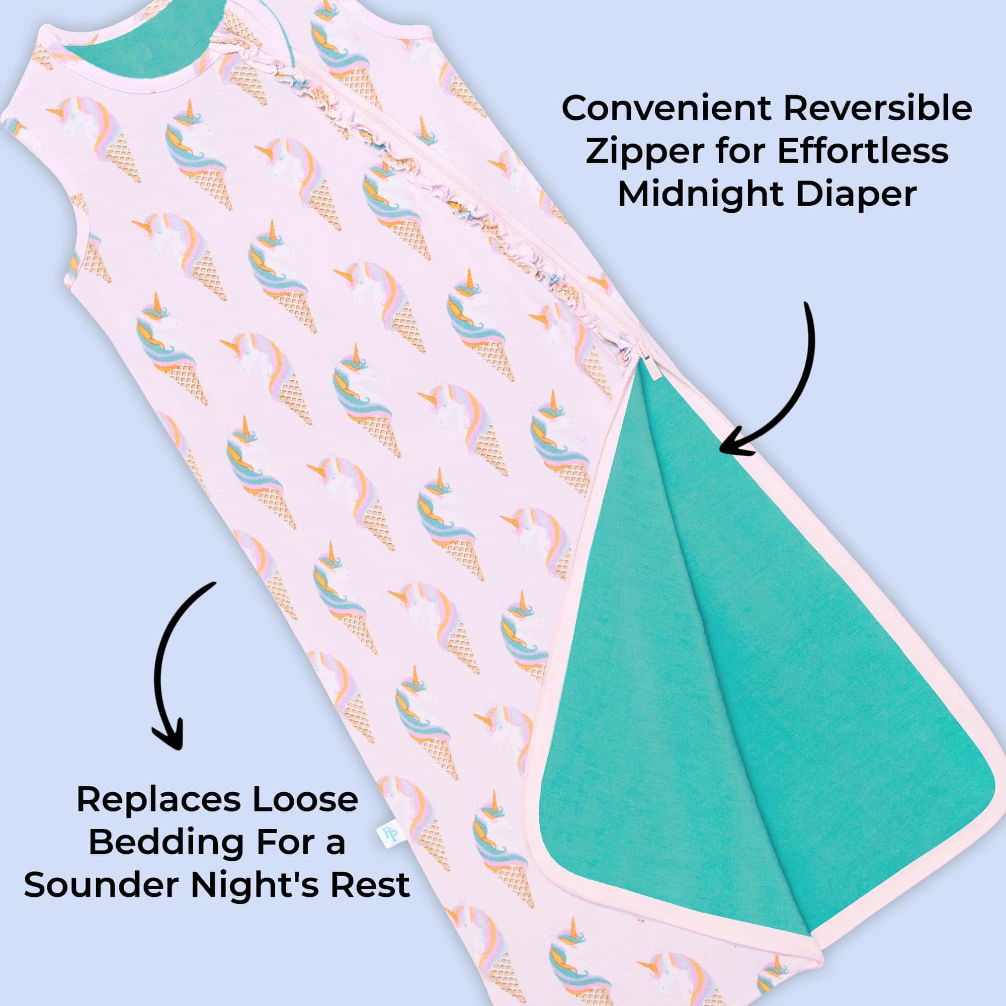 Manta de Dormir para Bebé Posh Peanut - Saco de Dormir sin - Imagen 4