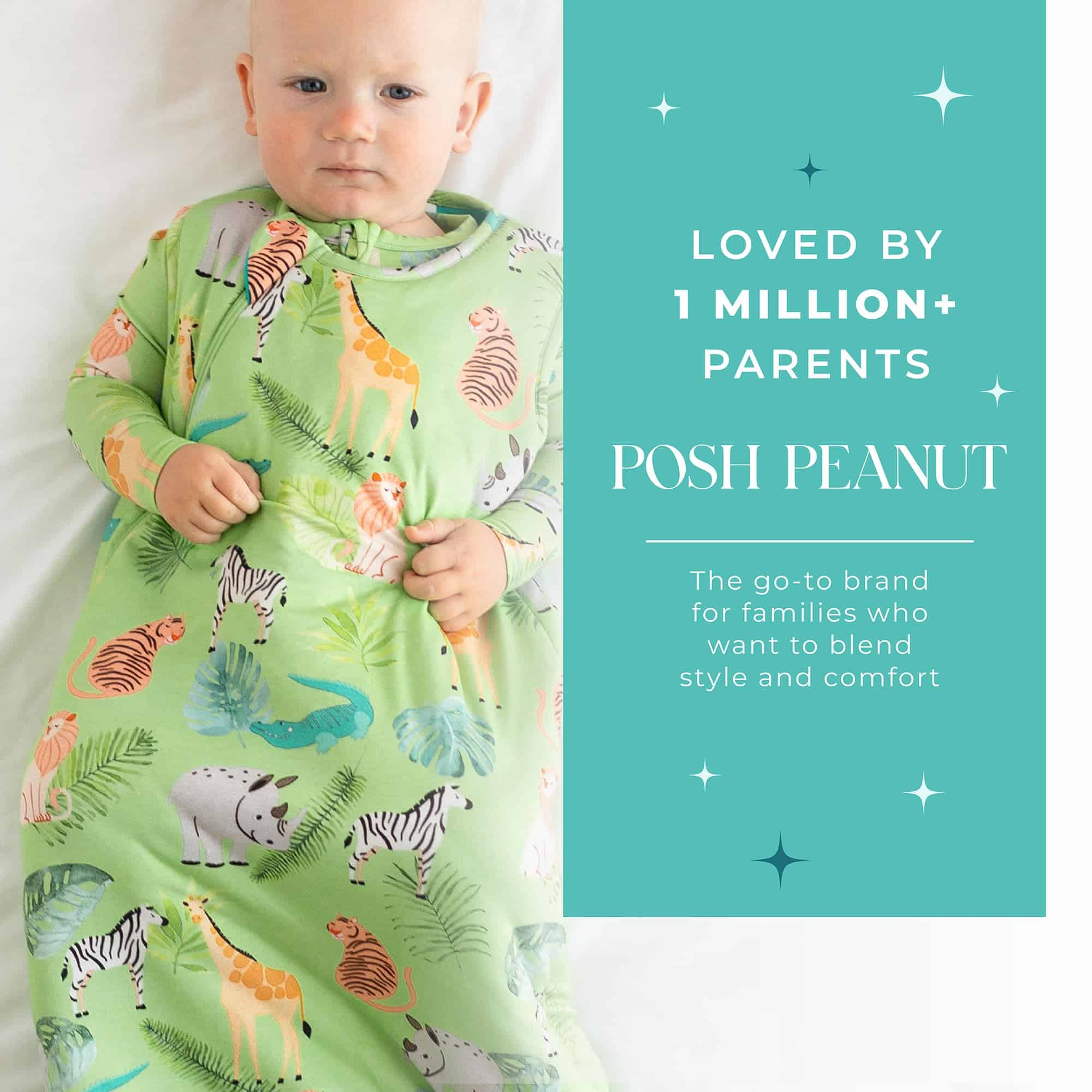 Posh Peanut 2.5 TOG Sleepsack - Saco de dormir de bambú - Imagen 6