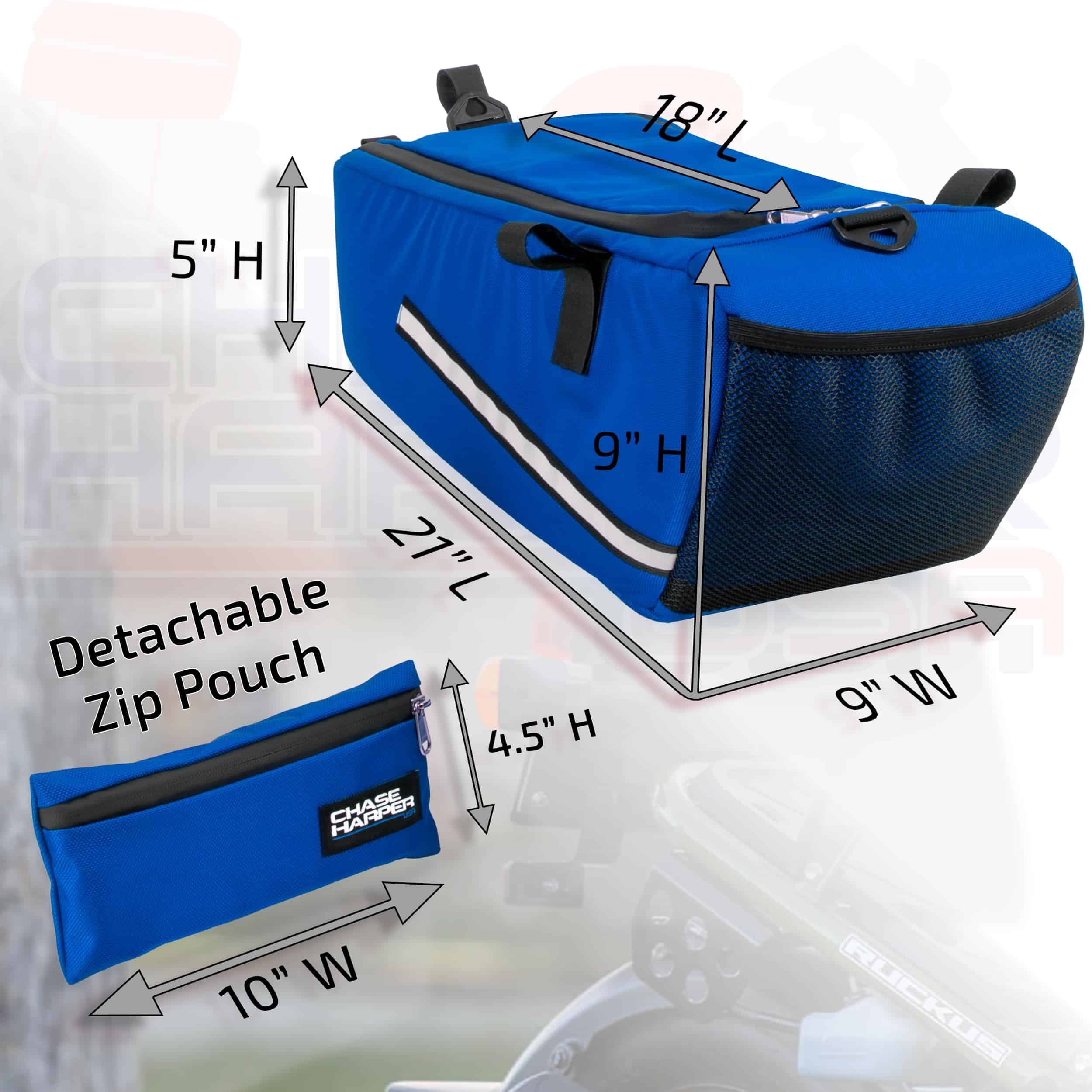 Bolsa debajo del asiento Chase HarperUSA 5000 - Modelo 2020 - Imagen 5