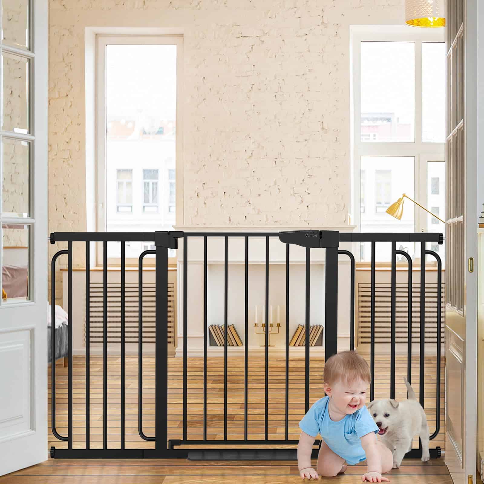 Puerta para Bebés Extra Ancha Cumbor 29.7-57" para