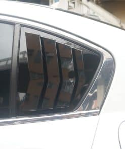 Ziwen 2X Sport Quarter Window Scoops Louvers para Honda