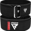 Cinturón de Levantamiento de Pesas RDX - -Negro