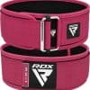 Cinturón de Levantamiento de Pesas RDX - -Rosado