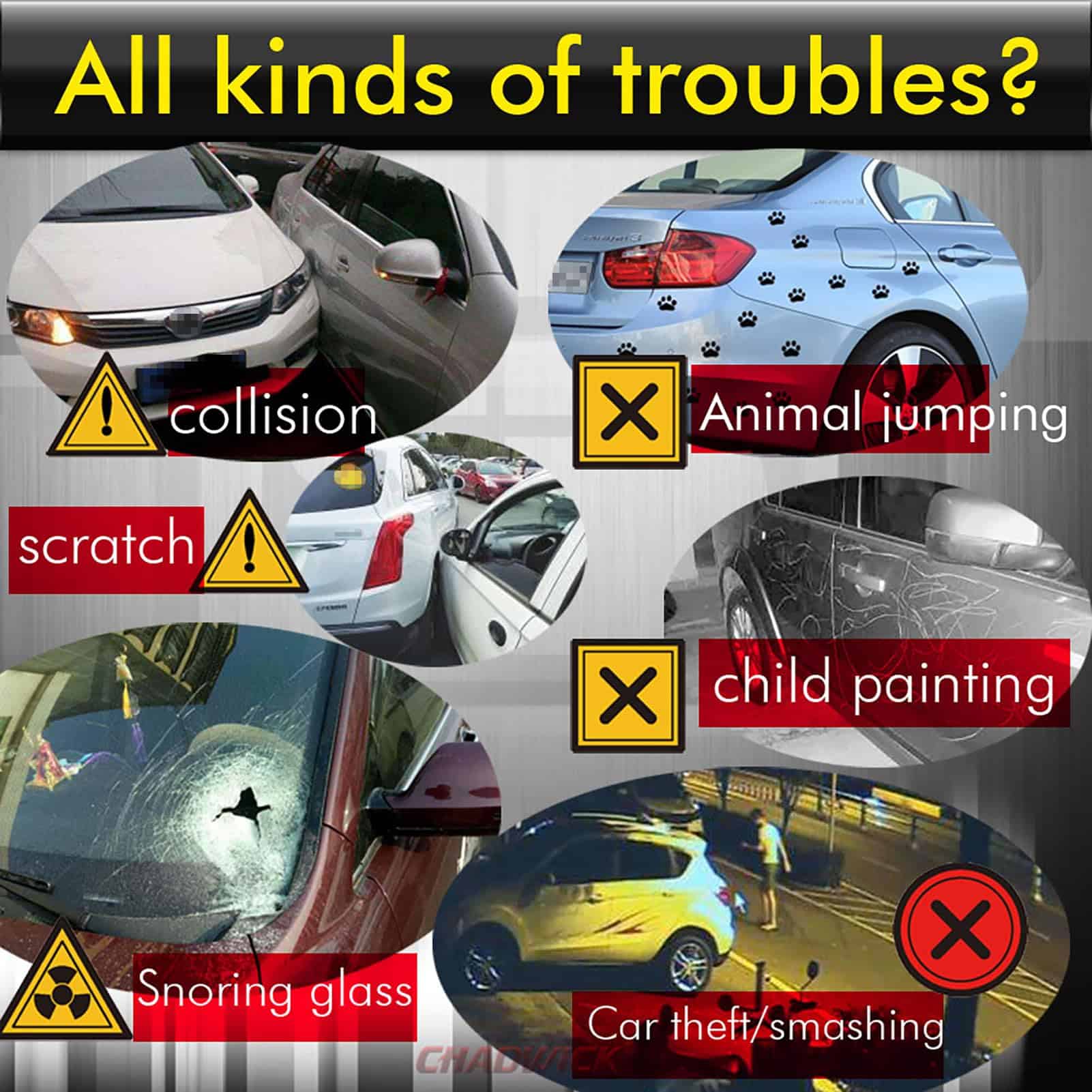 Alarma Sirena de Claxon para Automóvil CHADWICK, Sistema de - Imagen 5