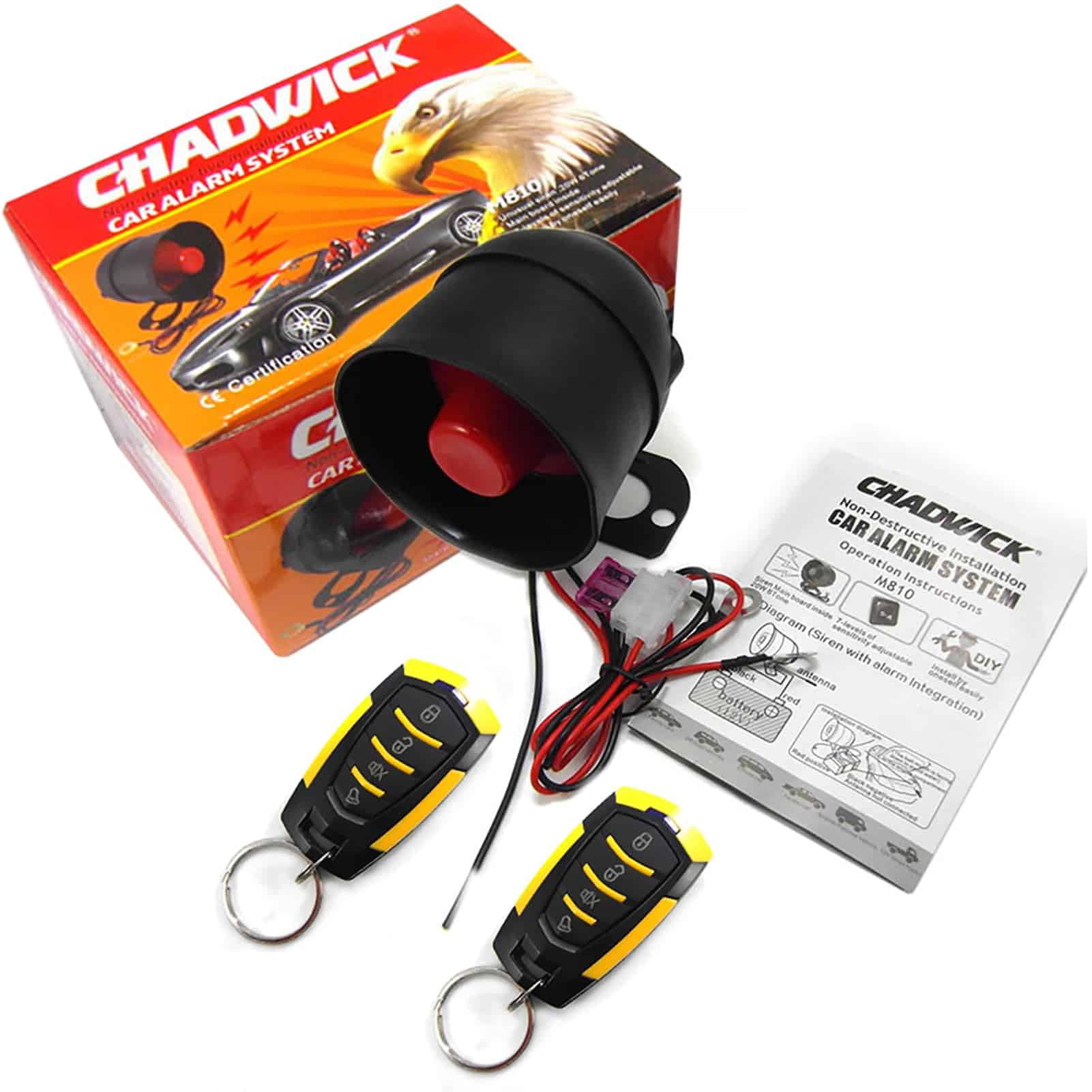 Sirena de Alarma de Claxon para Automóvil CHADWICK, Sistema