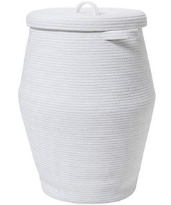 Cesta de Almacenamiento Extra Grande de 24" x 18" con Tapa,