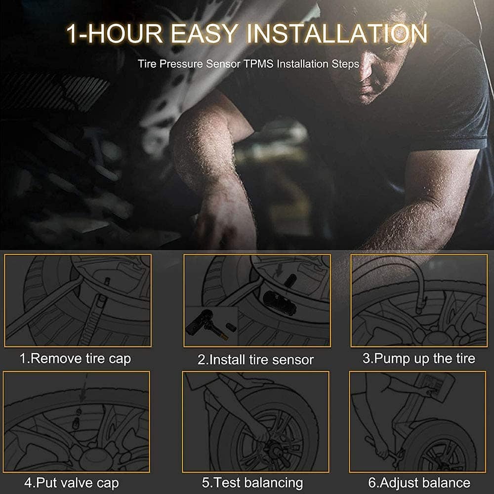 Sensor de Presión de Neumáticos GM 13586335 315MHZ Sensor - Imagen 5