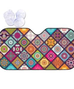 Parasol delantero de parabrisas Mandala para auto SUV