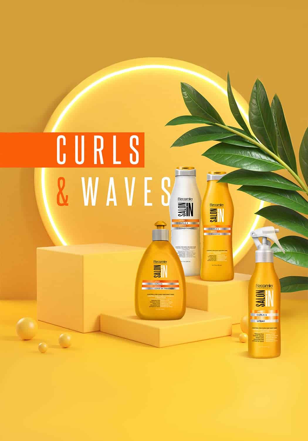 Set de Tratamiento Profesional RECAMIER para Cabello Rizado - Imagen 7