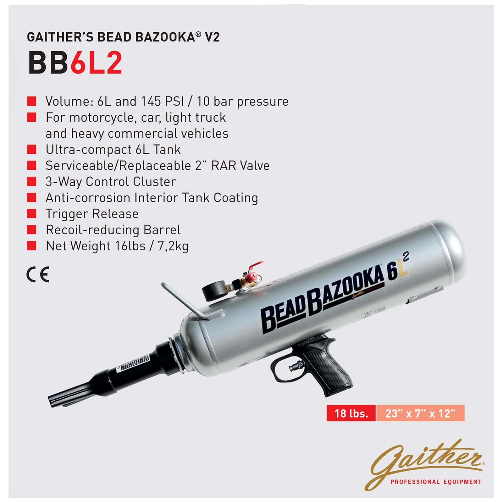Gaither Handheld Bead Bazooka - 2da Generación, Herramienta - Imagen 7
