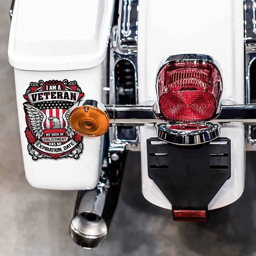 Calcomanía "I Am A Veteran My Oath of Enlistment Has No - Imagen 6