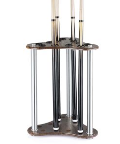 Frjjthchy 12 Pool Billiard Rack Soporte de Madera para