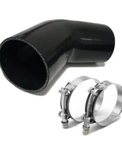 Codo reductor de silicona de 45 grados AotoKoop ID 4" a 3",