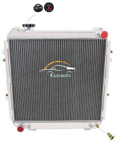 Radiadores de Aluminio Cubauto de 4 Filas Compatible Para