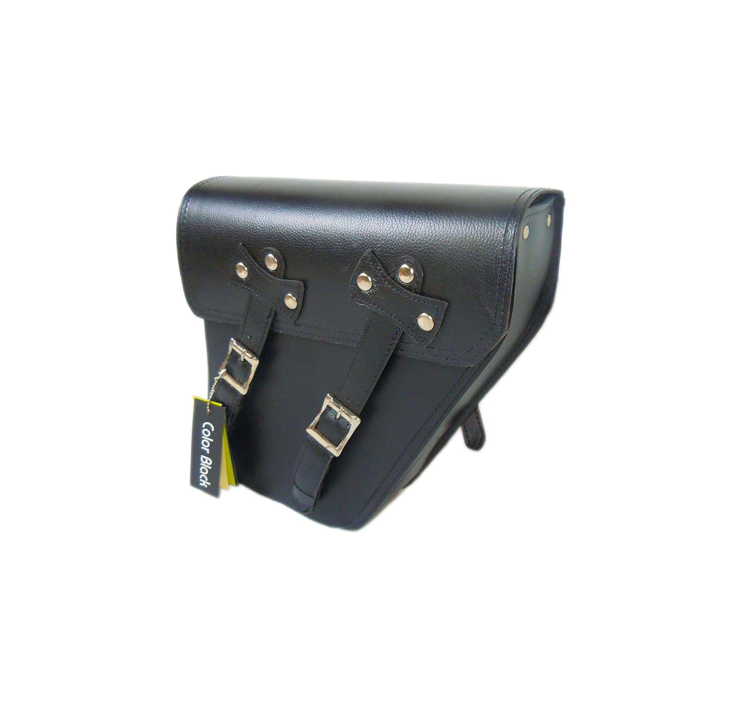 Bolsa para moto individual de dos correas color negro 712 - Imagen 4