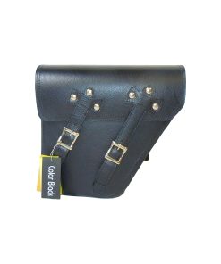 Bolsa para moto individual de dos correas color negro 712