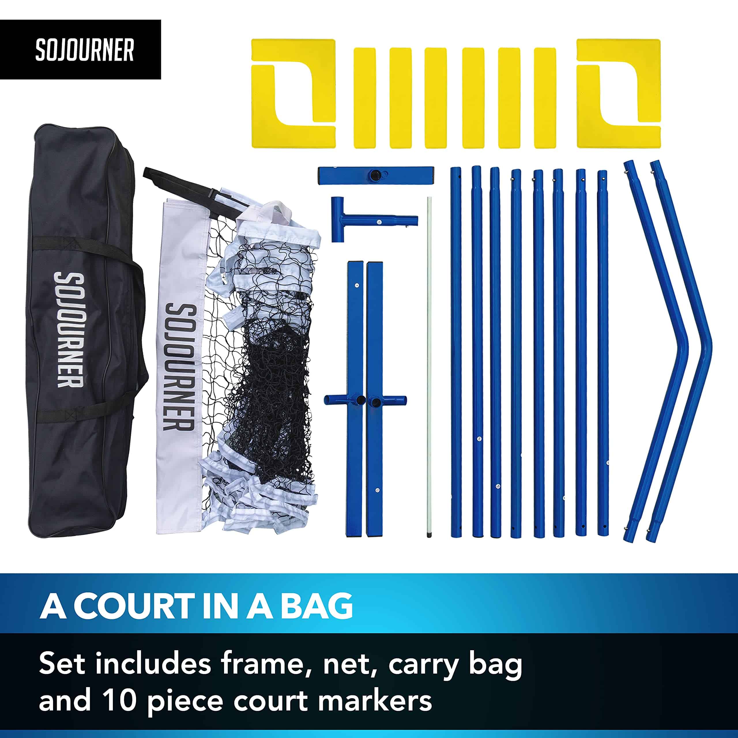 Set de Pickleball con Red - Sistema de Red de Pickleball - Imagen 3