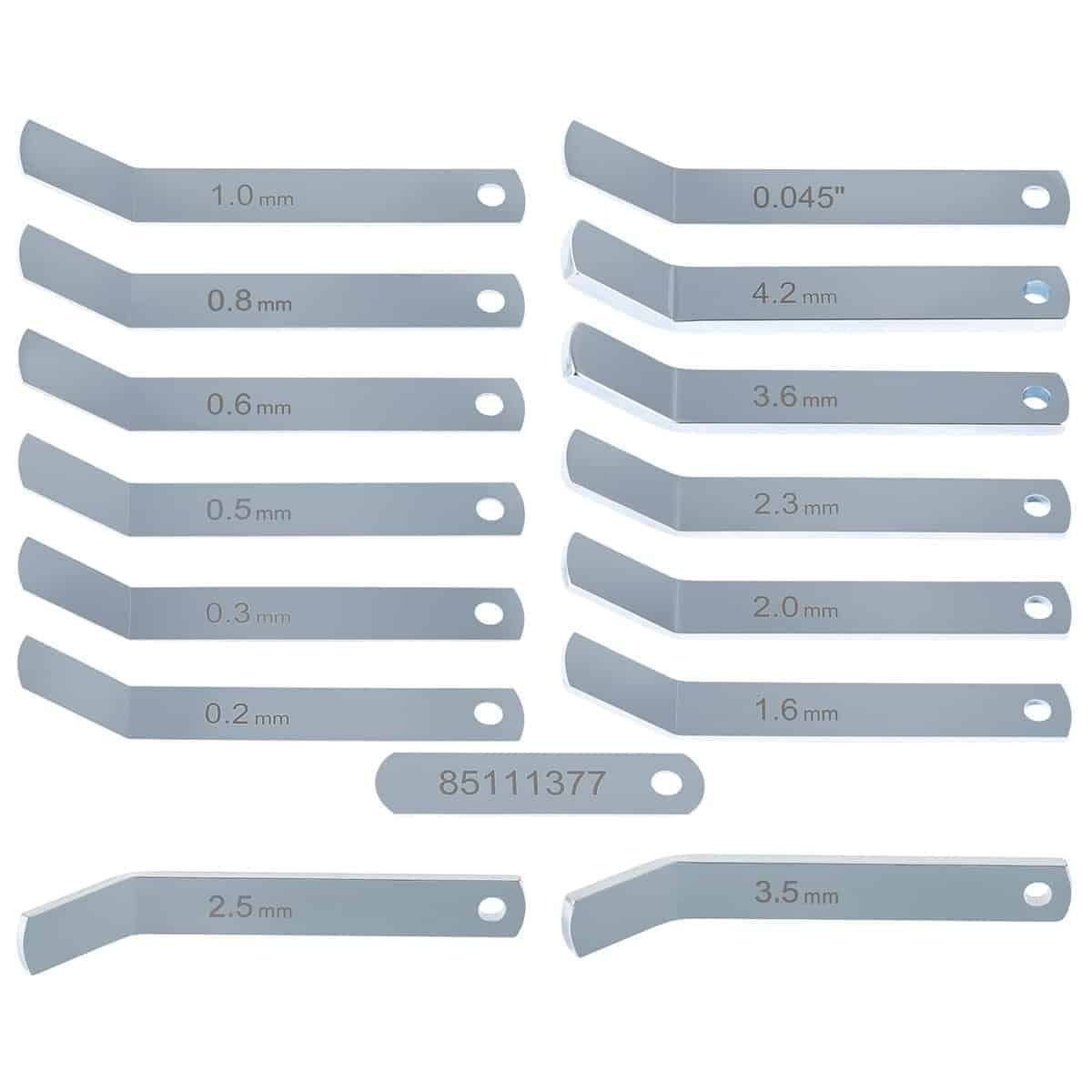 Juego de calibradores de espesores CASTNOO para ajuste de - Imagen 7