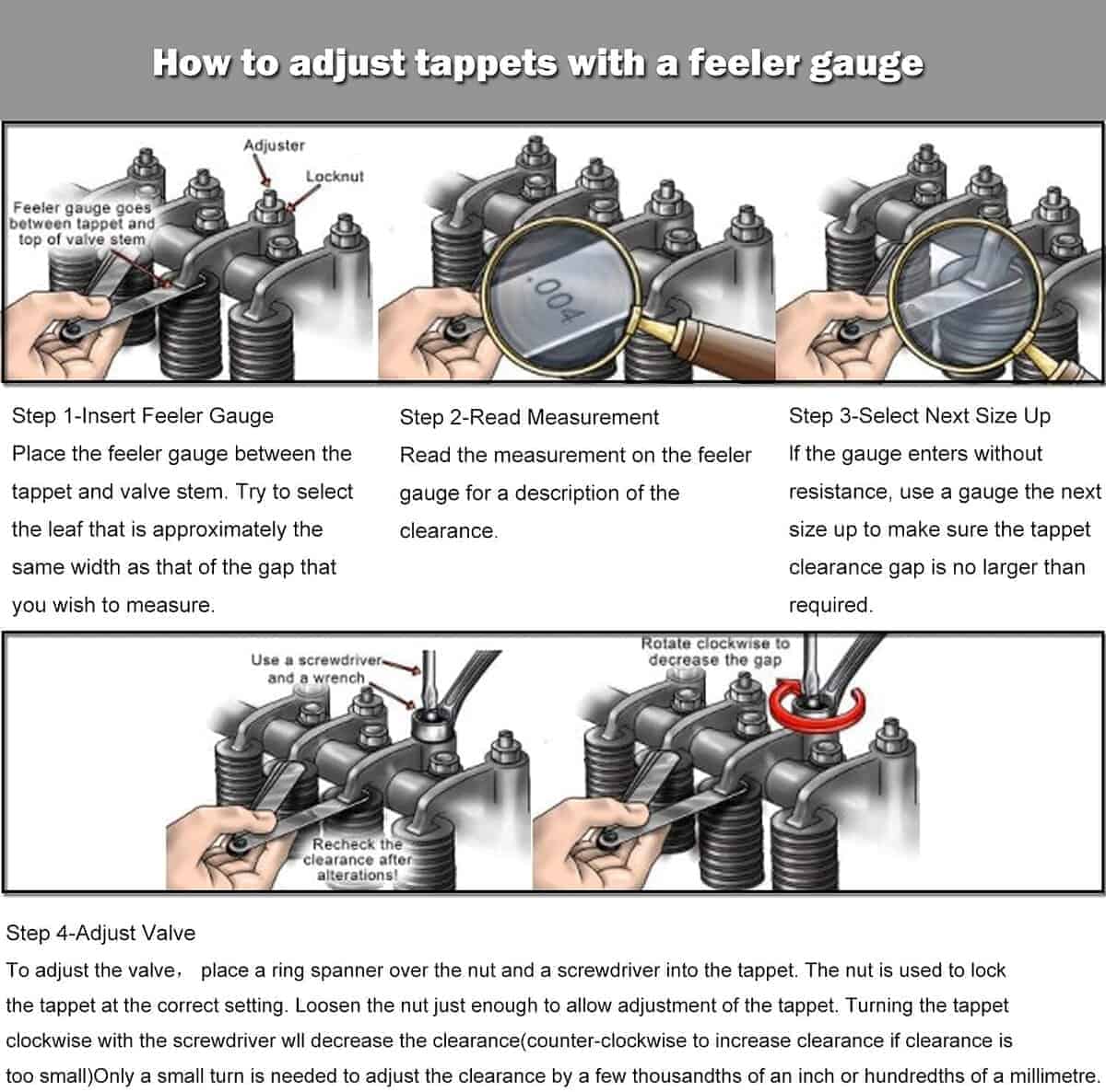 Juego de calibradores de espesores CASTNOO para ajuste de - Imagen 6