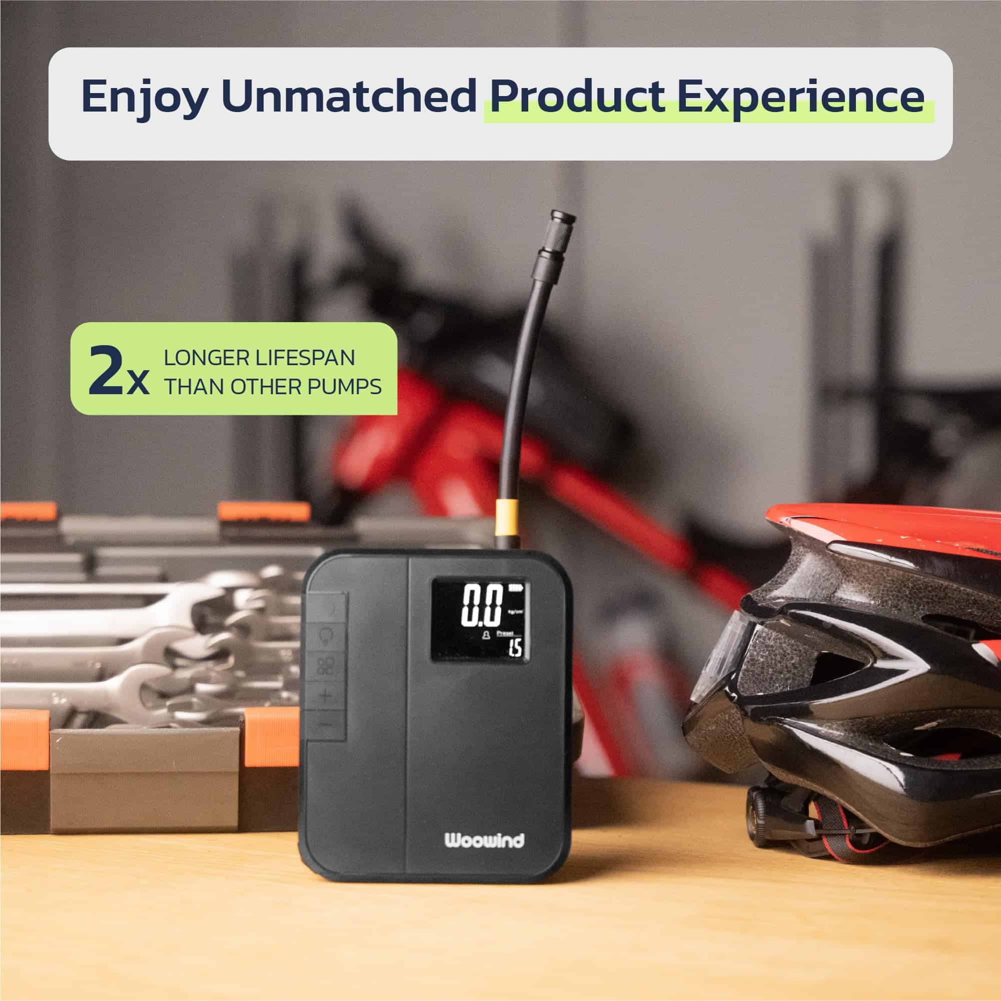 Inflador de neumáticos portátil Woowind DP3 SUV para - Imagen 8