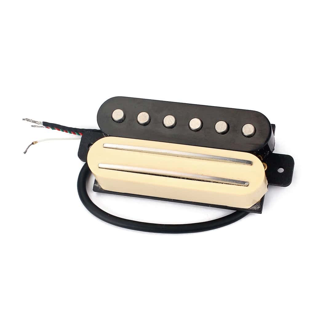 Alnicov 1Pcs Magnet Dual Rail Humbucker Pickup para