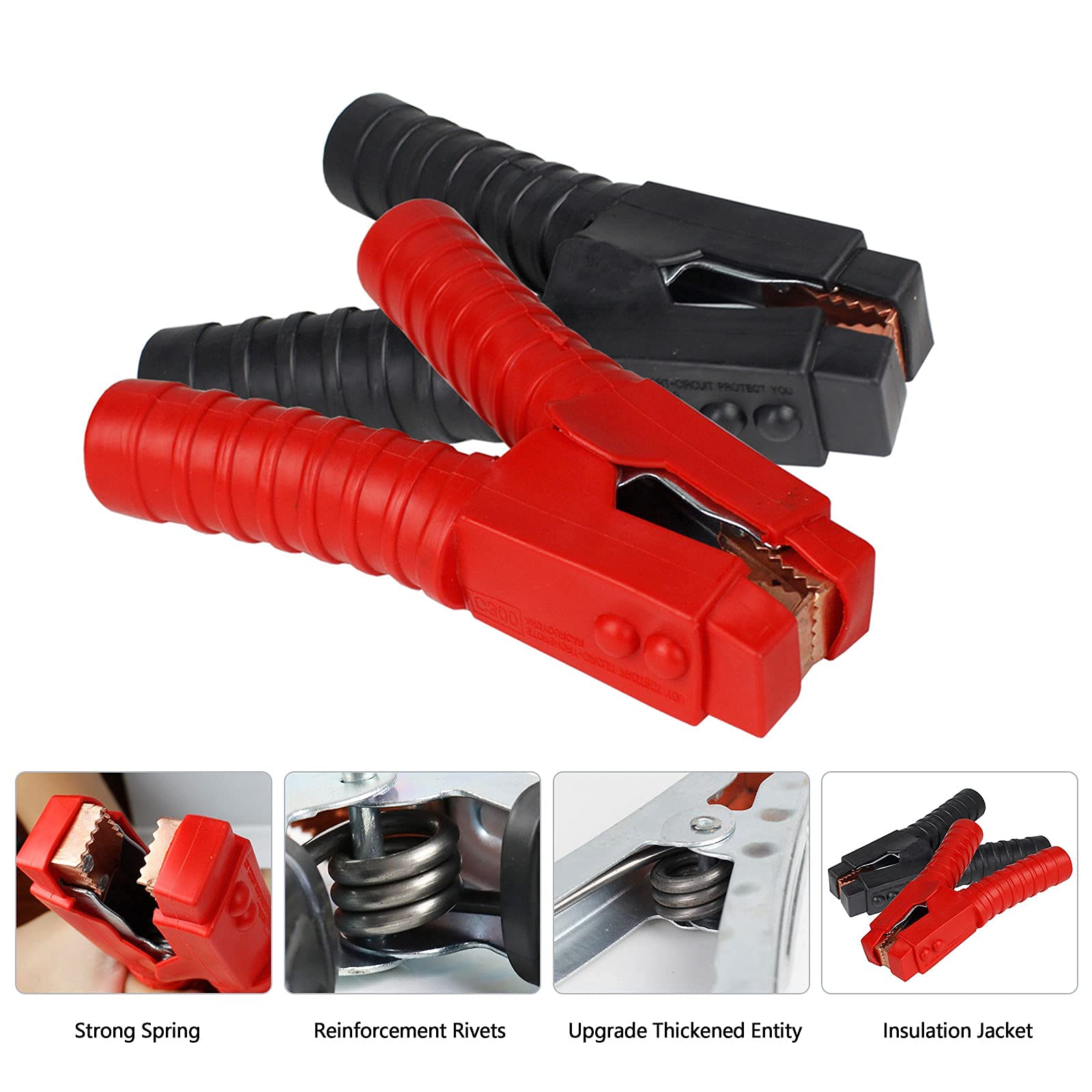 1500A 8PCS Cables de Arranque Pesados para Batería de - Imagen 3