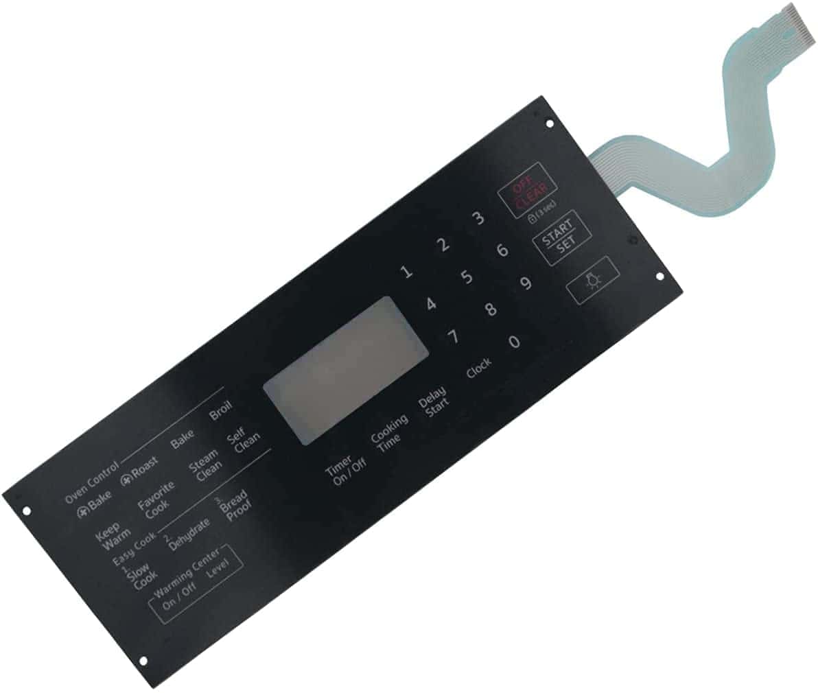 Botón de interruptor de membrana para estufa eléctrica de