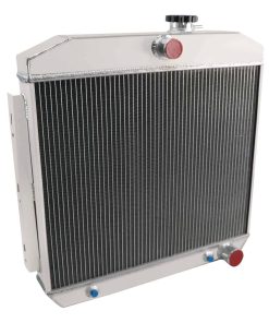 Radiador de aluminio Cubauto de 4 filas para Chevy Bel Air