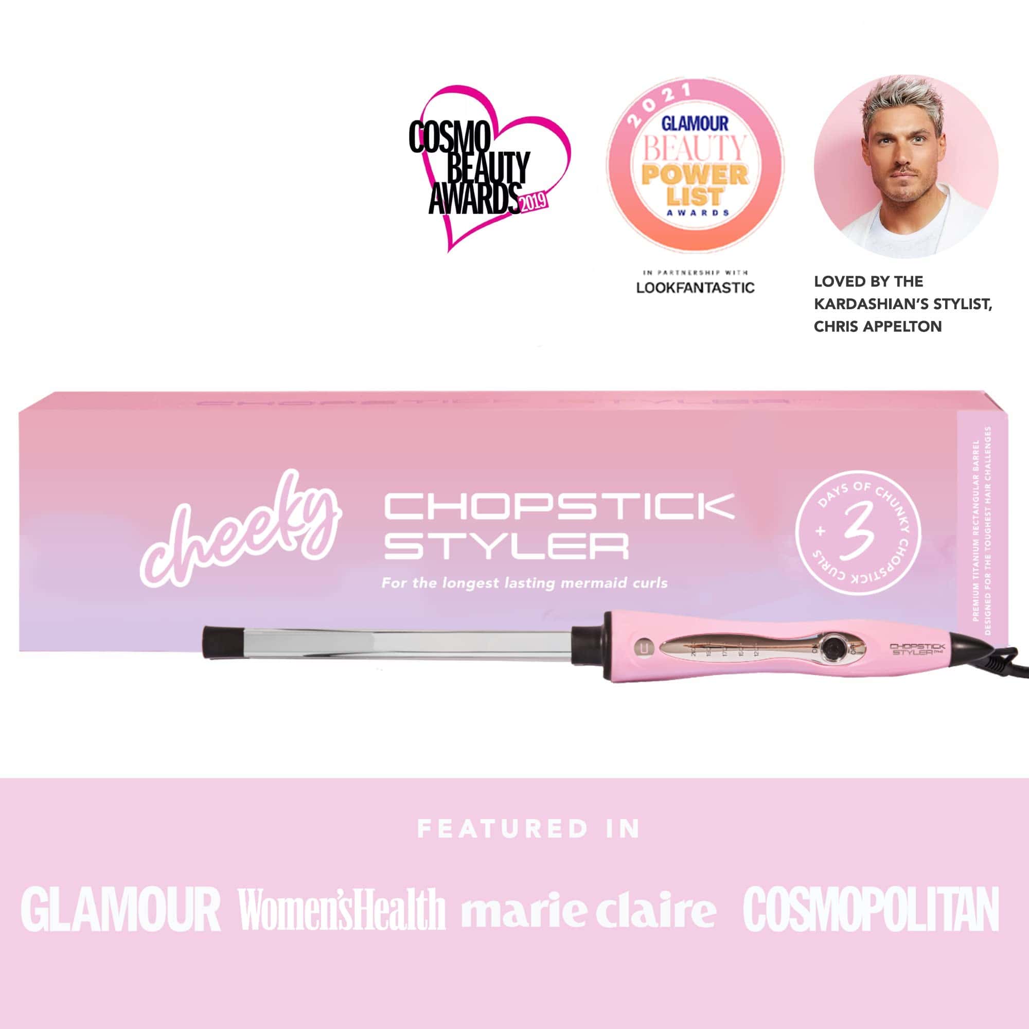 CHOPSTICK STYLER Cheeky, Rizador Profesional, 5 - Imagen 7