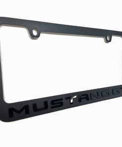 Marco de matrícula GT Stealth Blackout (Negro con Negro)