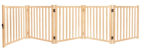 Barrera de Perro de Madera Independiente YOCAN - Puerta