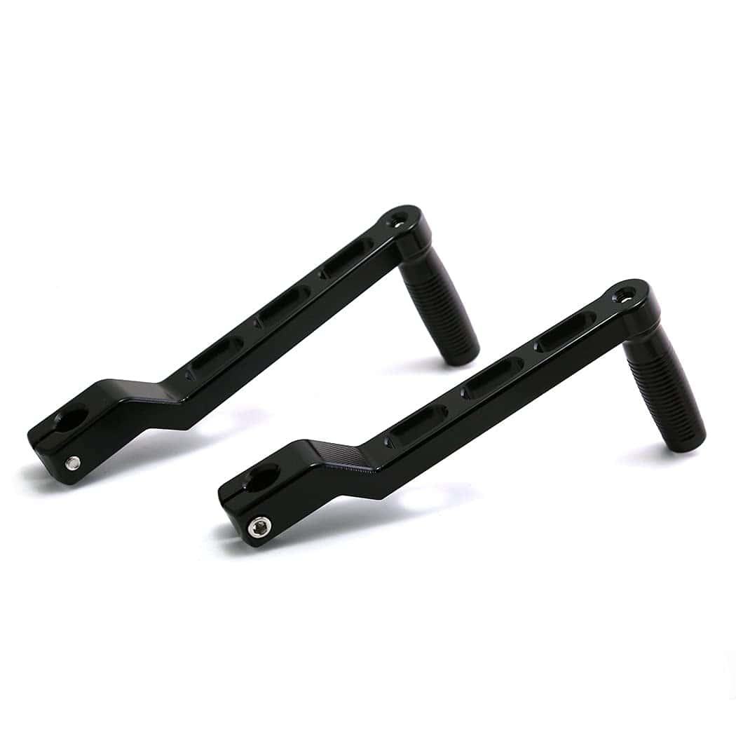 NHPJ 2pcs Palanca de cambios de pedal de cambio de aluminio - Imagen 5